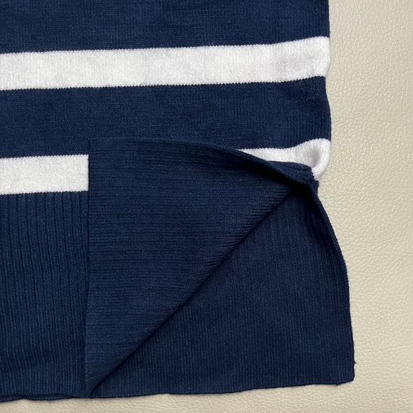 Loft by Ann Taylor Women’s Stripe Relaxed Tunic Sweater - Size XL - Picture 7 of 10